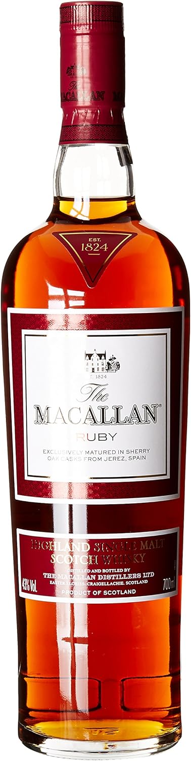 Macallan 1824 Series Ruby Single Malt Scotch Whisky - 70cl 43%