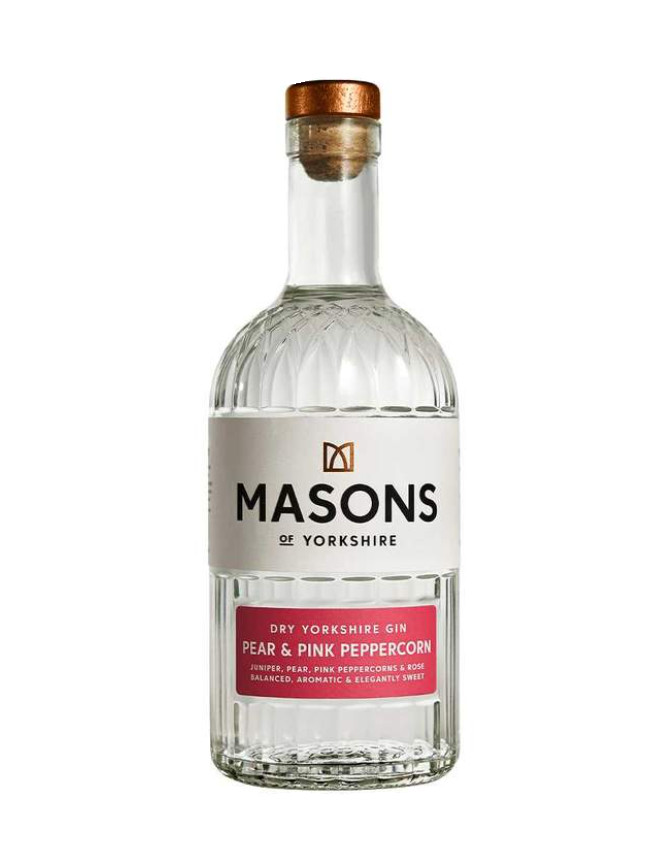 Masons Pear & Pink Peppercorn Gin - 42% 70cl