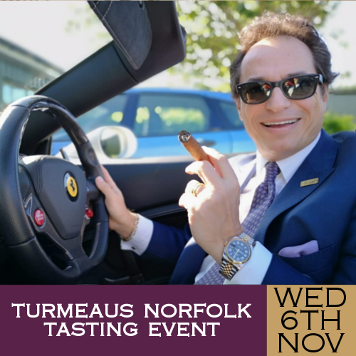 Turmeaus Norfolk Cigar and Spirit Tasting Event - 06/11/19 Special Guest Host - Mitchell Orchant Turmeaus Norfolk Cigar and Spirit Tasting Event - 06/11/19 Special Guest Host - Mitchell Orchant