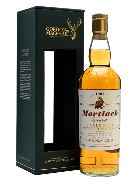 Mortlach 1981 2014 Bottling (Gordon & Macphail) Whisky - 70cl 43%