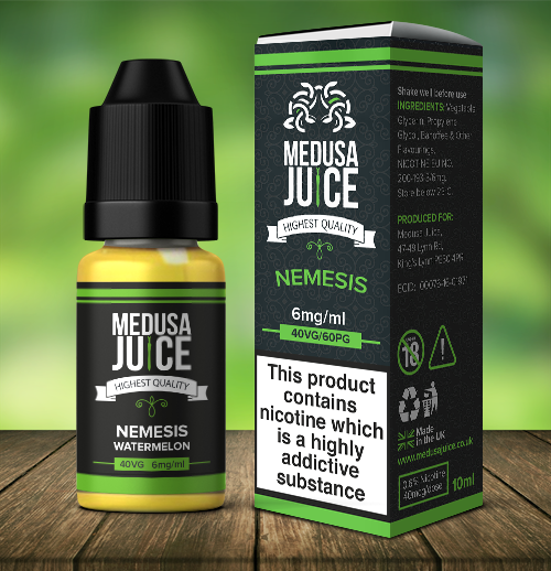 Medusa Juice Watermelon Vape E-Liquid 6mg 10ml