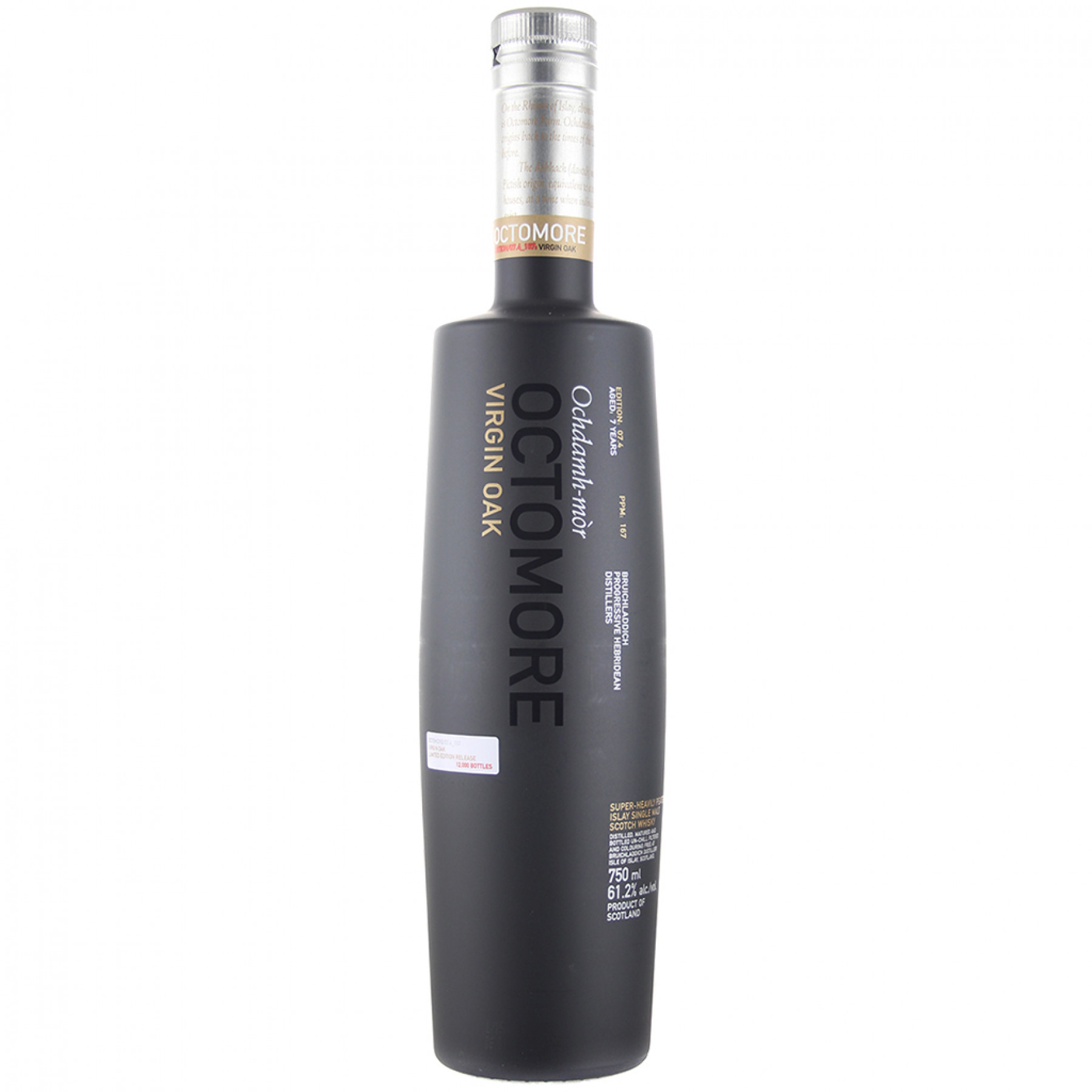 Bruichladdich Octomore 07.4 Virgin Oak Whisky Without Tin - 70cl 61.2%