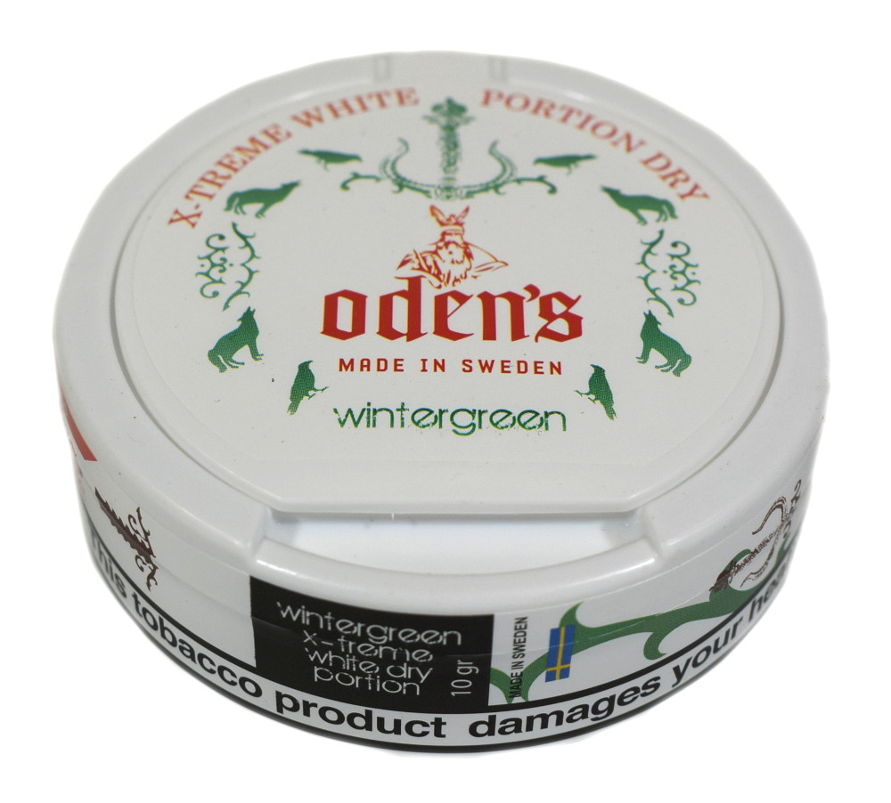 Odens Wintergreen Chewing Tobacco Bag - 1 Tin