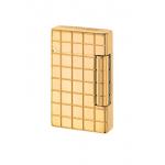 ST Dupont Lighter - Initial - Square Golden Bronze