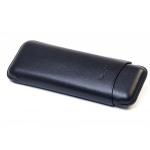 Savinelli Churchill Leather Cigar Case - Black - Fits 3 Cigars (End of Line)