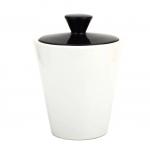 Savinelli Airtight Humidor Tobacco Storing Jar - White & Black