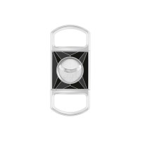 ST Dupont Cigar Cutter - Fire X - Black & Chrome