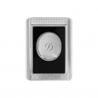 ST Dupont Cigar Cutter & Cigar Stand - Black & Chrome