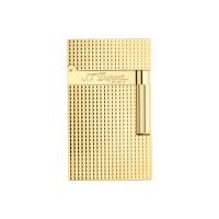 ST Dupont Lighter - Ligne 2 - Gold Diamond Head