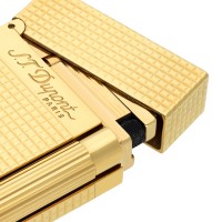 ST Dupont Lighter - Ligne 2 - Gold Diamond Head