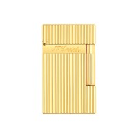 ST Dupont Lighter - Ligne 2 - Gold Vertical Lines