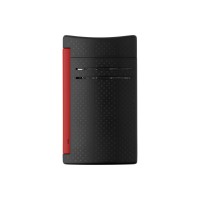 ST Dupont Lighter - Maxijet - Matt Black and Red