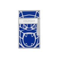 ST Dupont Lighter - Biggy - Orlinski Kong - Blue & Chrome