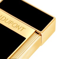 ST Dupont Lighter - Biggy - Black & Gold