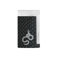 ST Dupont Lighter - Slim 7 Flat Flame Torch - CNY 2025 Black Snake