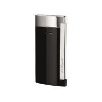 ST Dupont Lighter - Slim 7 Flat Flame Torch - Black Lacquer