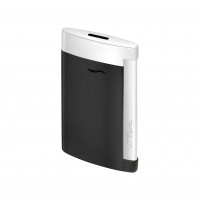 ST Dupont Lighter - Slim 7 Flat Flame Torch - Black Lacquer