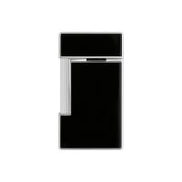 ST Dupont Lighter - Slimmy - Black Lacquer & Chrome