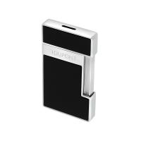 ST Dupont Lighter - Slimmy - Black Lacquer & Chrome