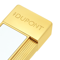 ST Dupont Lighter - Twiggy - Romeo y Julieta - Golden White