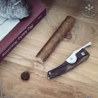 Les Fines Lames Le Petit Premium - The Cigar Pocket Knife - Ziricote