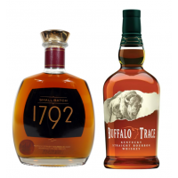 JANUARY SALE - SPECIAL OFFER BUNDLE DEAL - 1792 Small Batch Kentucky Straight Bourbon & Buffalo Trace Kentucky Straight Bourbon