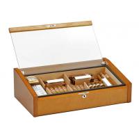 Adorini Vega Mahogany Deluxe Cigar Humidor - 100 Cigar Capacity (AD052)