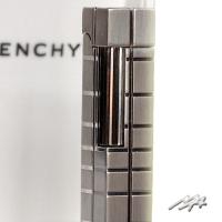 Givenchy Flint Silver Diamond Cut Block Square Lighter