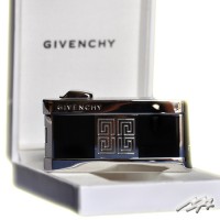 Givenchy Rhodium Black Lacquer Lighter