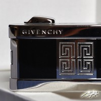 Givenchy Rhodium Black Lacquer Lighter