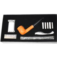 Jean Claude Premium Pipe Set - Straight Orange Pipe