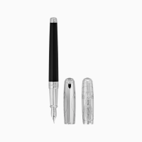 ST Dupont Fountain Pen - Prestige Vitruvian Man - Black