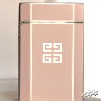 Givenchy Silver Print Pink Lacquer Lighter