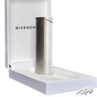 GIVENCHY SILVER SATIN PIEZZO Lighter