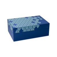 Zino Z80 Blue Line Limited Edition Humidor - 80 Cigar Capacity
