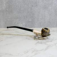 Corn Cob Dwarf Cobbit Bent Short Bowl Fishtail Pipe