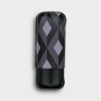 Recife Urbaine Black Dahlia Leather Cigar Case - 2 Cigar Capacity