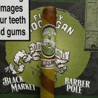Alec Bradley Black Market Filthy Hooligan Barber Pole Toro Limited Edition 2023 Cigar - 1 Single