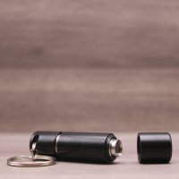 Adorini Double Cigar Punch Cutter - Solingen Blade - Black (AD062)