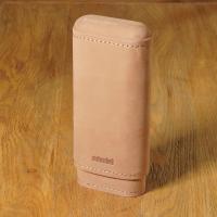 Adorini Leather Brown Cigar Case - 2/3 Cigar Capacity (AD063)