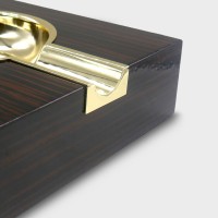 Adorini Ebony High Gloss Cigar Ashtray (ADO210)