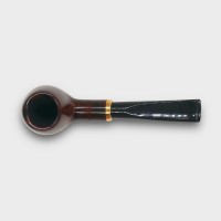 Aldo Morelli Fiorita Cherry 493 Smooth 9mm Filter Bent Fishtail Pipe (AMF192)