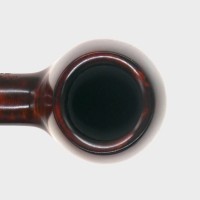 Aldo Morelli Fiorita Cherry 493 Smooth 9mm Filter Bent Fishtail Pipe (AMF192)