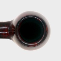 Aldo Morelli Fiorita Cherry 493 Smooth 9mm Filter Bent Fishtail Pipe (AMF198)