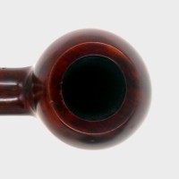 Aldo Morelli Fiorita Cherry 495 Smooth 9mm Filter Bent Fishtail Pipe (AMF199)