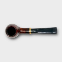 Aldo Morelli Fiorita Cherry 493 Smooth 9mm Filter Bent Fishtail Pipe (AMF204)