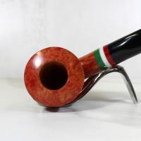 JANUARY SALE - Tommaso Spanu Briar F2 Tricolour Bent Fishtail Pipe (ART300)