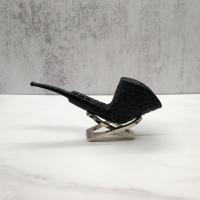 Moretti Black Sandblast Fishtail Mouthpiece Pipe (ART517)