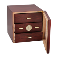 Adorini Chianti Medium Deluxe Rosewood Cigar Humidor - 100 Cigar Capacity (AD095)