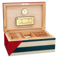 Adorini Cuba Te Amo Grande Deluxe Cigar Humidor - 150 Cigar Capacity (AD161)